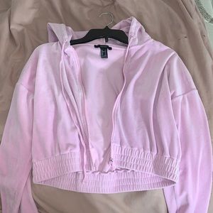 Pink forever 21 jacket!